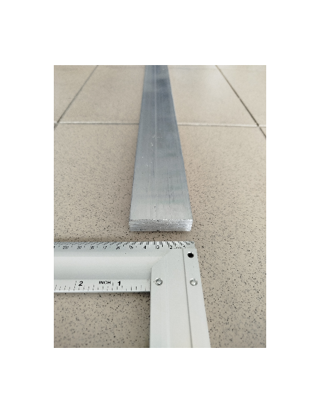 Alu lapos rúd 50mmx15mm