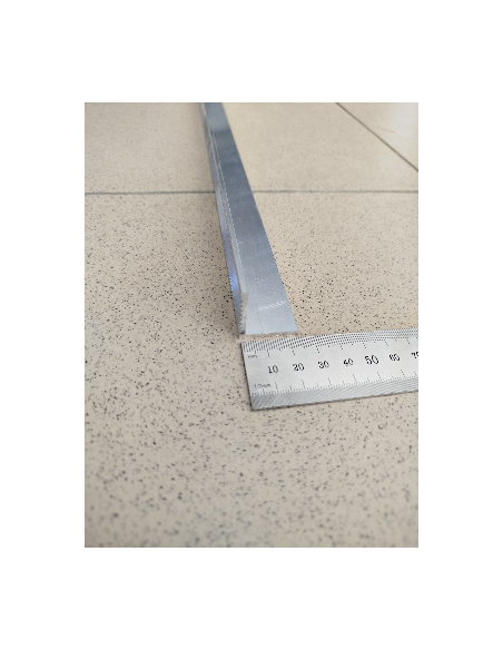 Alu szögidom 25mmx25mmx2mm fogazott