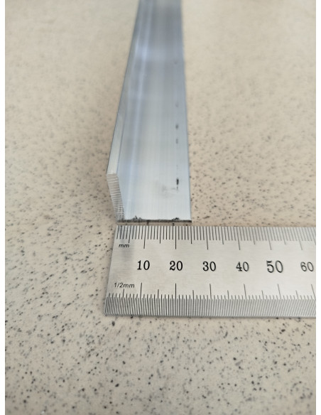 Alu szögidom 25mmx25mmx3mm