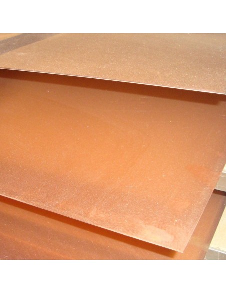 Vörösréz lemez 0,6x1000x2000mm SF-CU FK